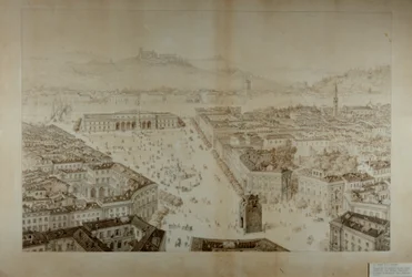 Proposed development project, between Piazza Beccaria and Ponte San Niccolo, Florence